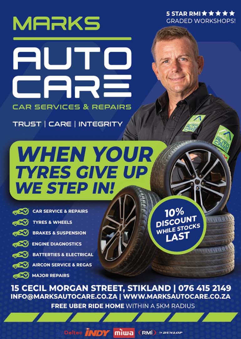 Pamphlet designed by Pixly Media for Marks Autocare